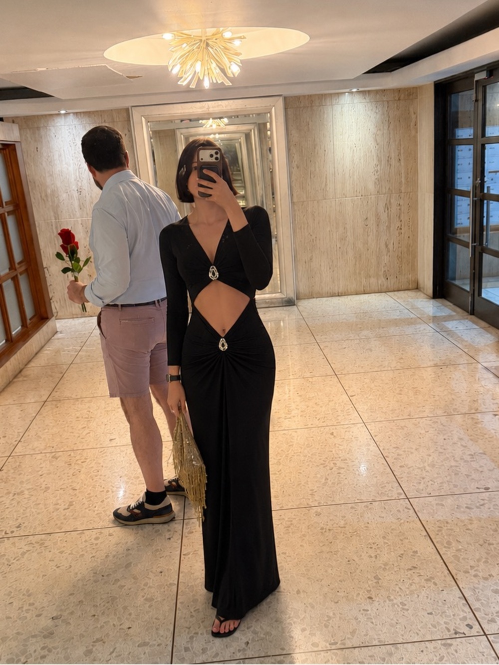 BAO BAB  Cutout Maxi Dress